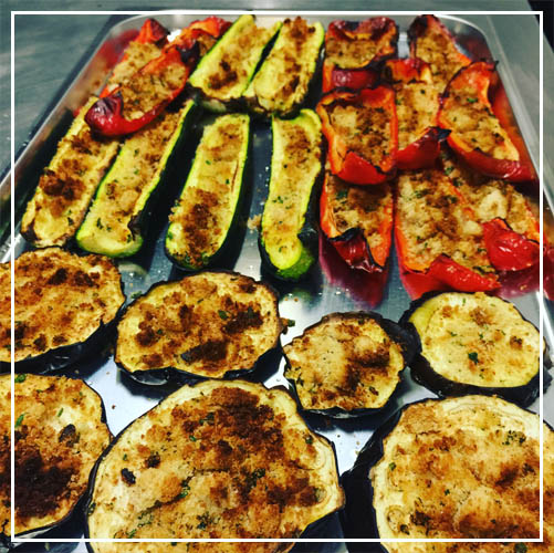 Verdure gratinate